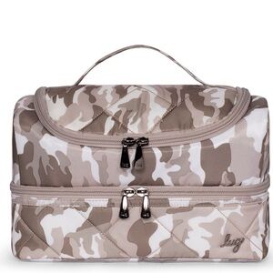 Lug Stowaway Cosmetic Case in camo NEW